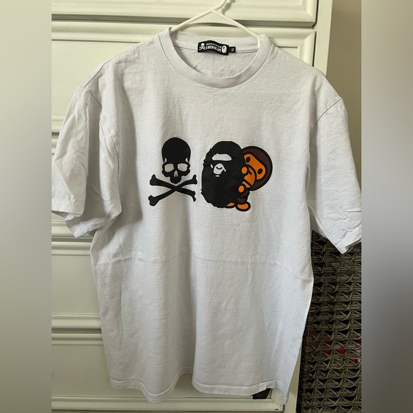 Bape Other - Mastermind x A Bathing Ape (Bape) white t-shirt